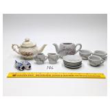 Miniature Ceramic Tea Set Pieces (one cup is