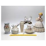 Group of Ceramic Collectibles including a Lenox