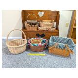 Group of baskets (bench NOT included)