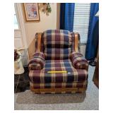 Chair; approx. 38 in W x 43 in D     Located in