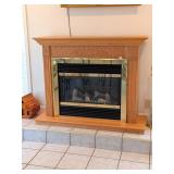 Electric Fireplace; approx. 52 1/2 in W x 43 in T