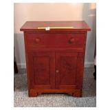 Cherry Nightstand; measures approx 23 3/4 in W x