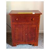 Cherry Nightstand; measures approx 23 3/4 in W x
