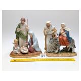 (2) Home Interiors Ceramic Figurines; "Prophecy