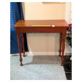 Cherry Console Table; measures approx. 36 in W x