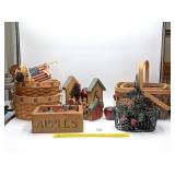 Group of apple basket decor      Located in