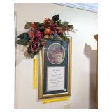 "My Kitchen Prayer" framed print, approx. 14 1/2