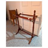 Cherry Quilt Rack; approx. 28 in W x 38 1/2 in T