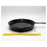 10 1/2 inch cast iron skillet, marked 8