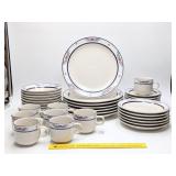 Set of Tienshan "Folk Dance" dinnerware; couple
