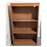 Small Laminated Particle Board Shelving Unit;