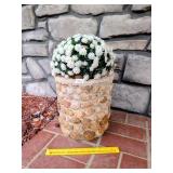 Geode flower pot