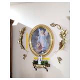 Group of Home Interiors Wall Décor including