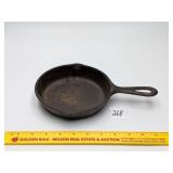 6 1/2 inch cast iron skillet      Located in