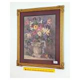 Home Interiors Framed Print; approx. 17 1/2 in x