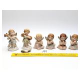 Group of Home Interiors (Homco) Ceramic Cherub