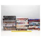 Group of DVDs      Located in garage