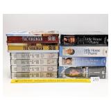 Group of DVDs, tv shows      Located in garage