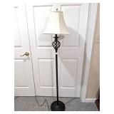 Floor Lamp w/ Metal Base; approx. 61 in T