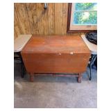 Vintage Wooden Drop Leaf Table