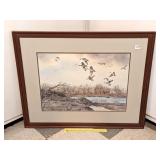 Framed Hardie Print; approx. 34 1/4 in x 28 in