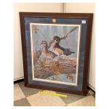 Framed Lettie Jones Print "Sitting Pretty";