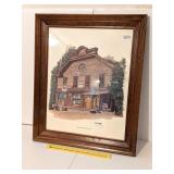 Framed Don Engler Print "Ole Memories Never Die";