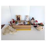 Group of Christmas Ornaments & decor