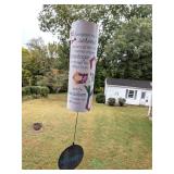 (2) Wind chimes, located on back steps