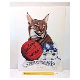 Don Engler print: "Wildcat Basketball" w/