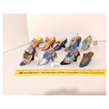 Group of Ashton-Drake Heirloom Ornaments Resin