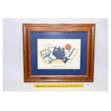 UK Framed Print, "The Best from the Bluegrass" by