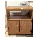 Microwave Cart; approx. 24 in x 30 in x 16 in