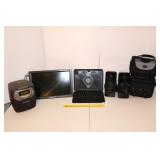 Group of Electronics & Camera Bags