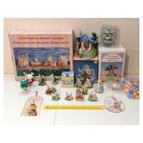 Group lot of Easter Decor including ceramic
