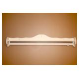 Wooden Quilt Hanger w/ shelf; approx. 48 in L