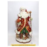 Fitz & Floyd Ceramic Santa Figurine: "Bountiful