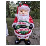 32 in Santa Blow Mold w/ light         Located in