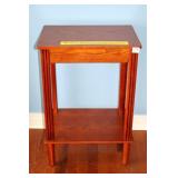 Small Wooden Table; approx. 18 1/2 in W x 27 1/4