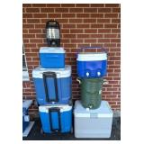 Group of Coolers        Located in Garage 1