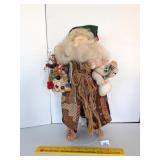 Patchwork Santa         Located in Basement