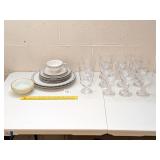 Group lot of German Franconia tableware &