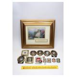 Framed Print & Framed Christmas Stamps