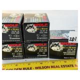 100 Rounds Wolf 7.62x39 154 Grain Ammunition