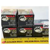 100 Rounds Wolf 7.62x39 154 Grain Ammunition