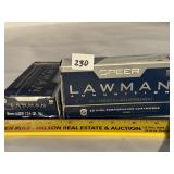 100 Rounds Lawman Ammunition 9mm Luger 124 Grain