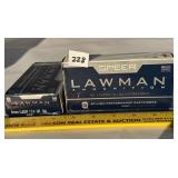100 Rounds Lawman Ammunition 9mm Luger 124 Grain