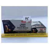 40 Rounds 380 Auto Hollow Point Ammunition