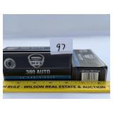 40 Rounds MFS 380 Auto Full Metal Jacket 95 Grain