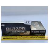 100 Rounds of Blazer Ammunition 45 Auto 230 Grain